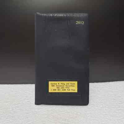 [Pocket Diary] 2012, "Gordon E. Vlieg and Team, RBC Dominion Securities"