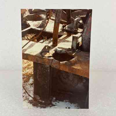 [Photo] Crown Section of Nabors' Rig 14-E, Nisku, Colour Portrait