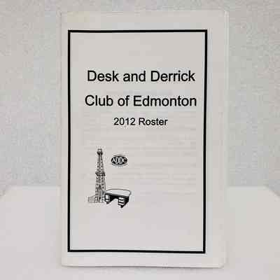 [Roster] Desk and Derrick Club of Edmonton, 2012