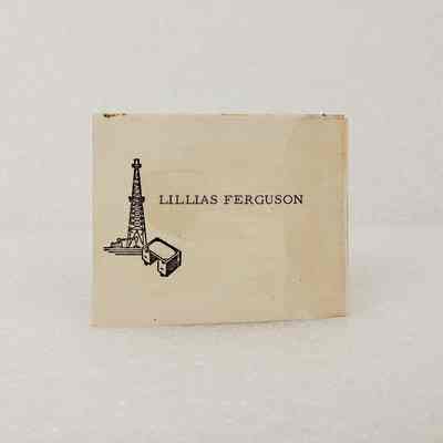 [Note Card] Lillias Ferguson, ADDC Logo, Association of Desk and Derrick Clubs, c.1972