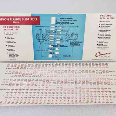 View of the Slide Chart, Side B, Separated