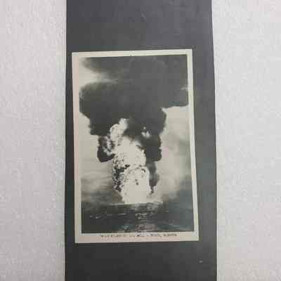 Copy of Photograph titled "'WILD ATLANTIC' OIL WELL - DEVON, ALBERTA": 2024.16.1.18