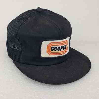 [Cap] Cooper, Embroidered Patch, Padded Crown Black, Mesh Body Black [Devil's Dust - Removal]
