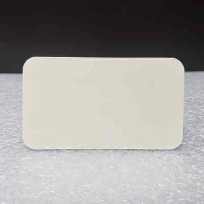 [Business Card] R.J. Burd - Raymond Burd, Rounded White - Back: View of back