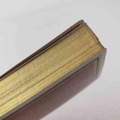 Close-Up of Playing Cards, Loose Showing Gold Edges