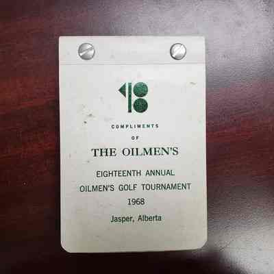 [Booklet] "The Oilman's Eighteenth Annual Oilmen's Golf Tournament, Jasper AB, 1968