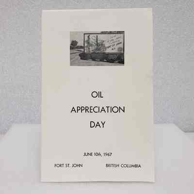 [Programme] "Oil Appreciation Day", Fort St. John, 10 June, 1967