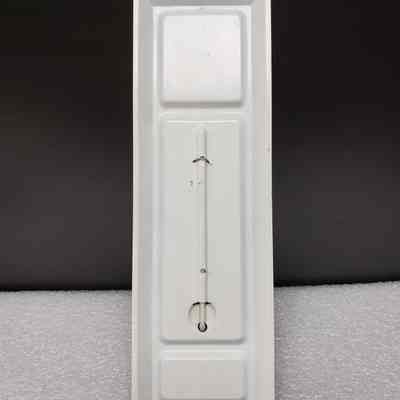 [Thermometer] Walter L. Hamula/Esso Oil, White Red - Back: View of back