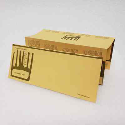 [Pamphlet] The Candle Shop, 5-Panel Fold, Yellow Brown