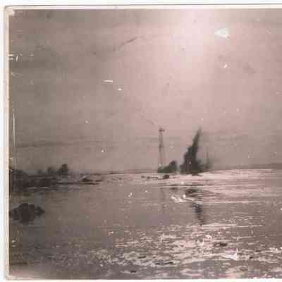 [Photograph] Atlantic #3 Blowout, BW, Landscape, Reprint
