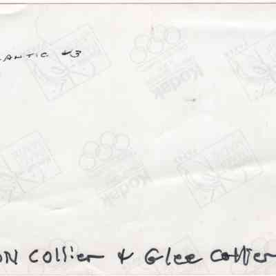 Scan of Photograph, Reverse