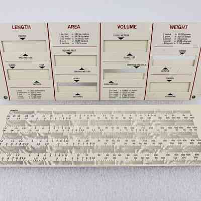 View of the Slide Chart, Side A, Separated