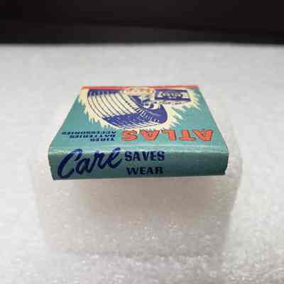 [Matchbook] Atlas/Esso, 20-strike, Blue Red - Saddle: View of saddle