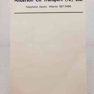 View of Notepad, Front