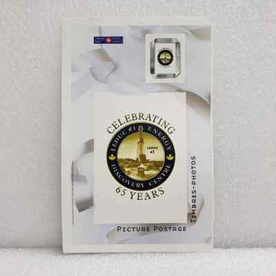 [Postage Stamp] "Celebrating 65 Years", Leduc #1 Energy Discovery Centre, Adhesive, Display Sheet