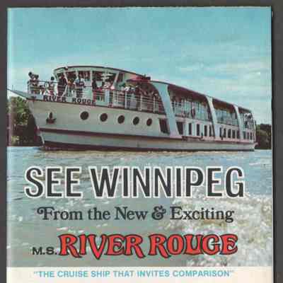 Scan of Pamphlet, Front Cover, Folded