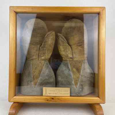 View of Gloves, Front