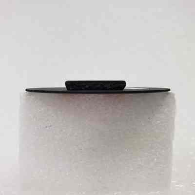 Side view, bottom-edge, straight-on