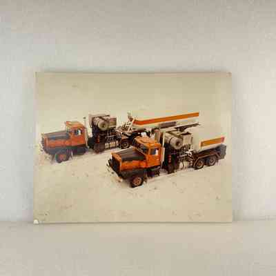 [Photo] Two Oil Tankers, Coloured, Landscape, Foam Board