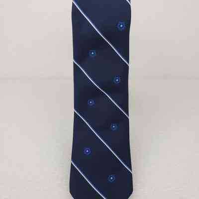 View of Tie, Front, Folded