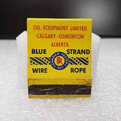 [Matchbook] Blue Strand Wire Rope, 20-strike, Yellow Red Blue