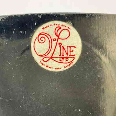 Close-Up of Manufacturer's Sticker