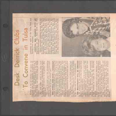 Scan of Scrapbook Page In Situ