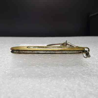 [Pocket Knife] Gordie's Trucking Ltd., Gold - Bottom: View of bottom edge