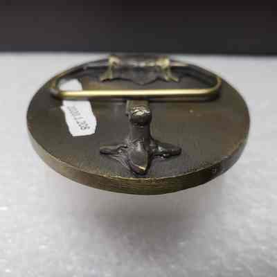 [Belt Buckle] Blackburn Water Hauling, Antique-Bronze - Hook: Close-up view of the hook.