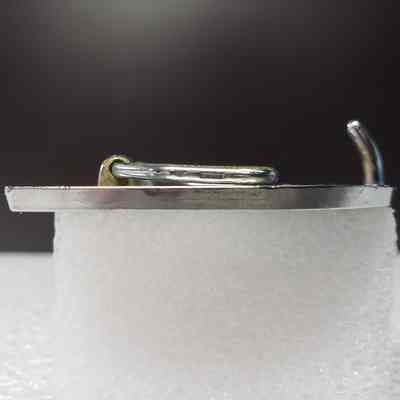 Side view, bottom-edge straight-on