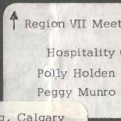Scan of Accompanying Adhesive Label