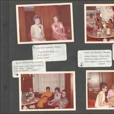 Scan of Scrapbook Page In Situ
