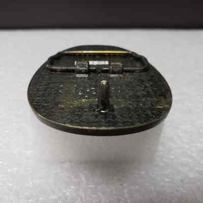 [Belt Buckle] Champion Northwestern Chemicals Ltd., Antique-Bronze - Hook: Close-up view of the hook.