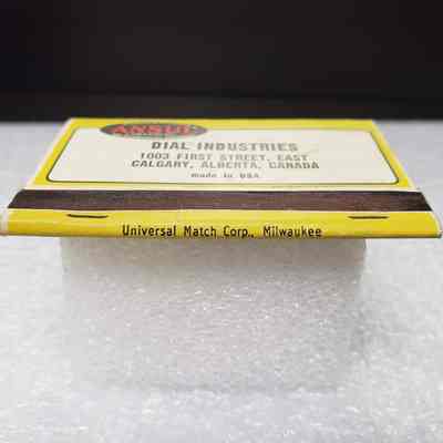 [Matchbook] Ansul Dry Chemical Fire Extinguishers, 40-strike, Yellow Red Black - Manumark: View of manumark