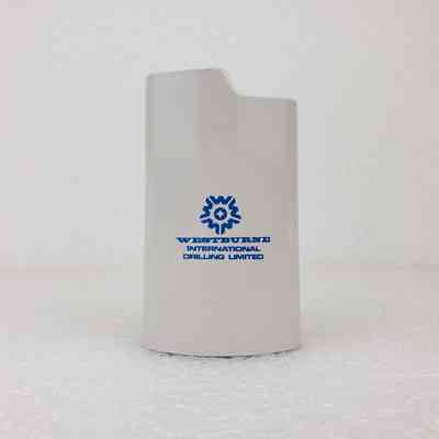 [Lighter Holder] Westburne International Drilling Ltd., BIC, Plastic White Blue