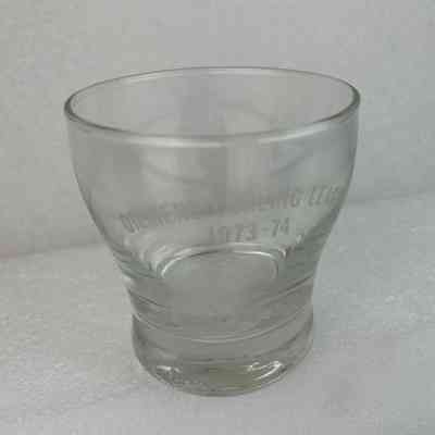 [Whisky Glass] Oilmen's Curling League, Glass, 1973-74