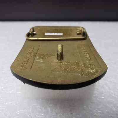 [Belt Buckle] Champion Chemicals Inc., Brass Black - Hook: View of the hook.