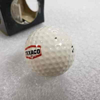 [Golf Ball] Texaco, w/ Box - Ball Side A: View of ball, Side A