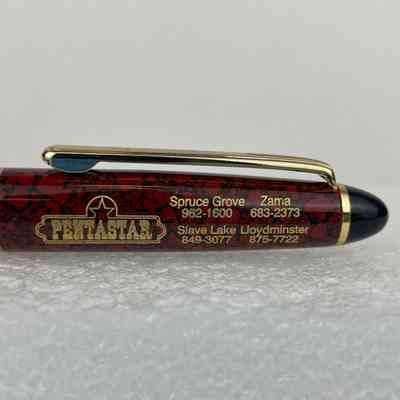 Close-Up of Logo on Pen
