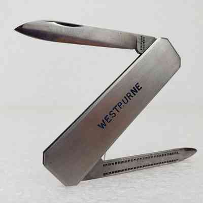 View of Pocket Knife, Open, Front