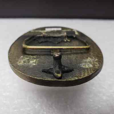[Belt Buckle] Carey Welding, Antique-Bronze - Hook: Close-up view of the hook.