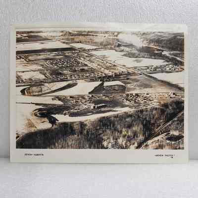 [Photo] Aerial View of Devon, Airview Photos, Oversized, BW, 1948