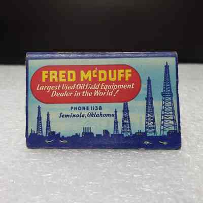 [Matchbook] Fred McDuff, 40-strike, Blue Red Yellow