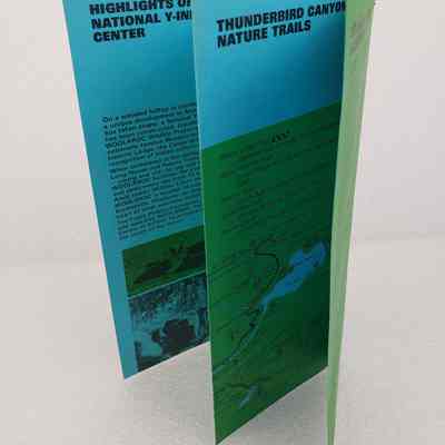 Angled View of Pamphlet