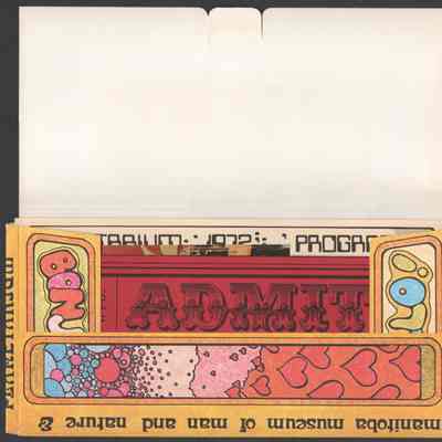 Scan of Information Packet, Opened with Contents Inside