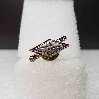 [Pin] Heritage Diamond Products Ltd., Silver Maroon