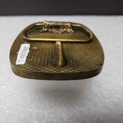 [Belt Buckle] Blain Well Service, Antique-Bronze - Hook: Close-up view of the hook.