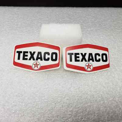 [Sticker] Hexagonal Texaco Logo, 41x64mm