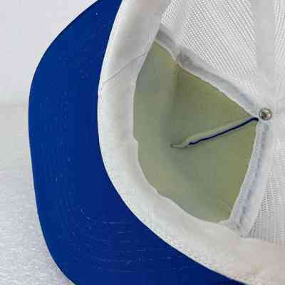 Close-Up of Interior. Sweatband and Foam Padding behind Crown