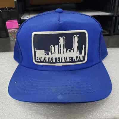 [Cap] Edmonton Ethane Plant, Fabric Mesh Blue Silver